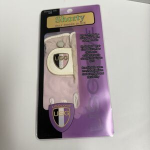 USG US Glove Women's Technica Shorty Golf Half Finger, Left Hand, Small / Medium